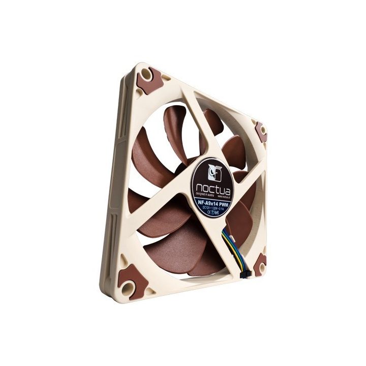 Noctua NF-A9X14 PWM Computer case Fan 9.2 cm Brown