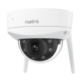 Reolink W437 - 4K Wi-Fi 6 Security Camera IK10 Vandal-Proof 5X Optical Zoom 2.4/5 GHz Wi-Fi Color Night Vision