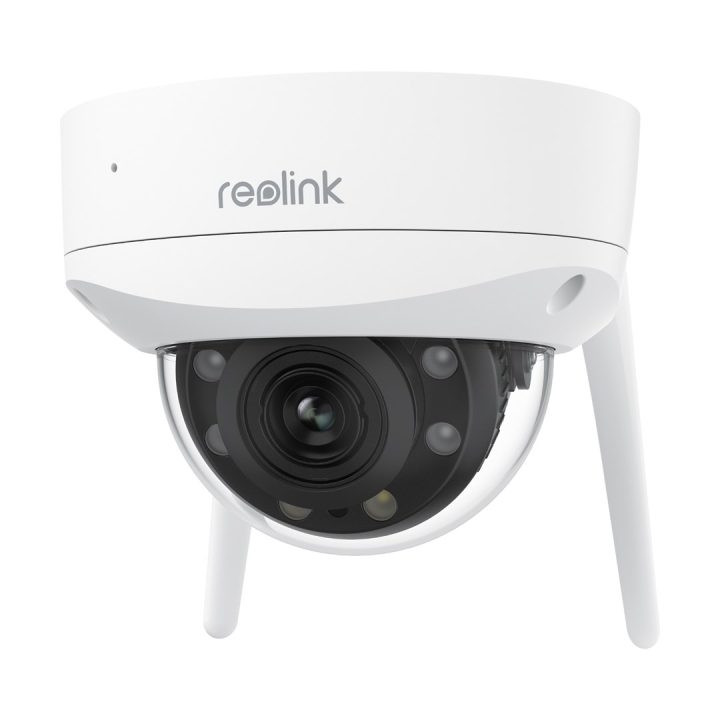 Reolink W437 - 4K Wi-Fi 6 Security Camera IK10 Vandal-Proof 5X Optical Zoom 2.4/5 GHz Wi-Fi Color Night Vision