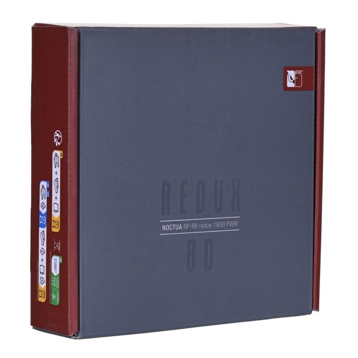 Noctua NF-R8 redux-1800 PWM Computer case Fan 8 cm Black Grey