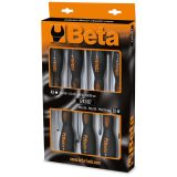 Beta 1243/D7 Serie di 7 giravite (art. 1241, 1242) 012430017