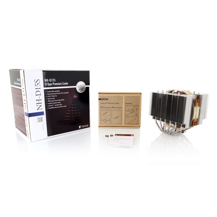 Noctua NH-D15S computer cooling system Processor Cooler 14 cm Copper Metallic