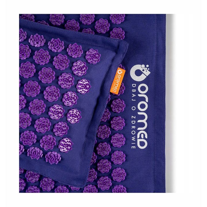 Acupressure mat ORO-HEALTH colour purple