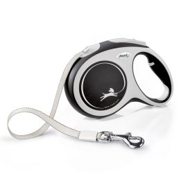 Flexi New COMFORT 8 m Black Grey Dog Retractable lead