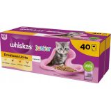 WHISKAS Junior Poultry in jelly - wet cat food - 40 x 85g
