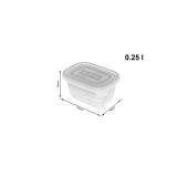 ROTHO Freeze - freezer container - 6x250ml