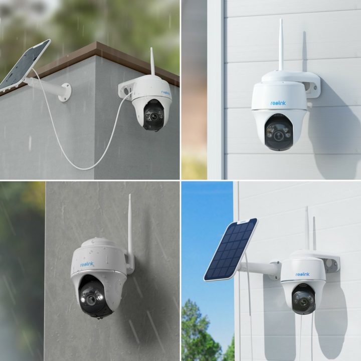 Reolink Argus Series B430 - 5MP Outdoor Wi-Fi Camera Pan & Tilt Person/Vehicle/Animal Detection Color Night Vision
