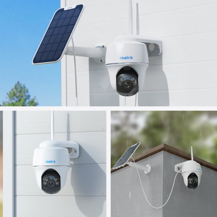 Reolink Argus Series B430 - 5MP Outdoor Wi-Fi Camera Pan & Tilt Person/Vehicle/Animal Detection Color Night Vision