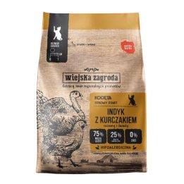 WIEJSKA ZAGRODA Kitten Turkey with chicken - dry cat food - 400g