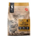WIEJSKA ZAGRODA Kitten Turkey with chicken - dry cat food - 400g