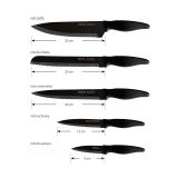 Smile SNS-6 6-piece block knife set black