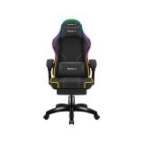Force 3.7 RGB gaming chair Black