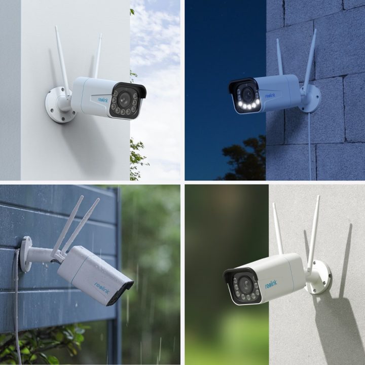 Reolink W430 - 4K Outdoor Camera Next-Gen Wi-Fi 6 5X Optical Zoom Person/Vehicle/Animal Detection Color Night Vision