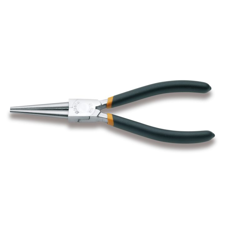 Beta 1010 160 Pinze a becchi tondi lunghi manici ricoperti con 2 strati di PVC antiscivolo 010100006