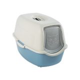 ROTHO Bailey Hooded litter box Blue White