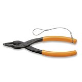 Beta 1032HS 140X13 Pinze a becchi diritti per anelli elastici di sicurezza, per fori manici ricoperti in PVC H-SAFE 010324014