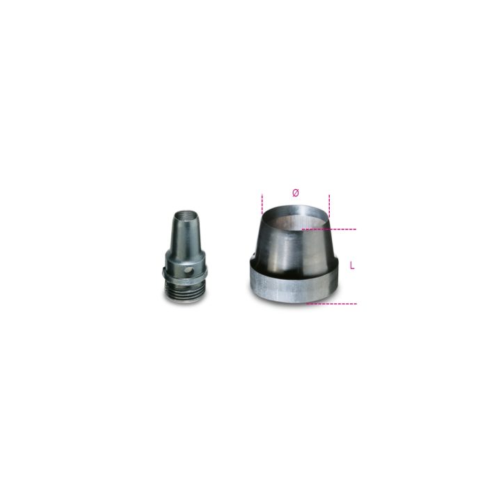 Beta 1105 6 Fustelle in acciaio brunite 011050006