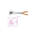 Beta 1474L Pinza per cappucci candele d’accensione a becchi lunghi piegati 15° 014740010