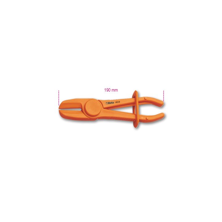 Beta 1481PL/B Pinza in plastica per occlusione tubi e manicotti 014810120