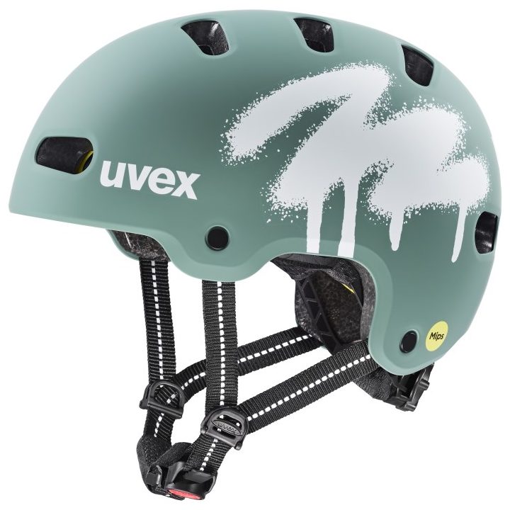UVEX Kid 4 Style MIPS kids’ cycling helmet green