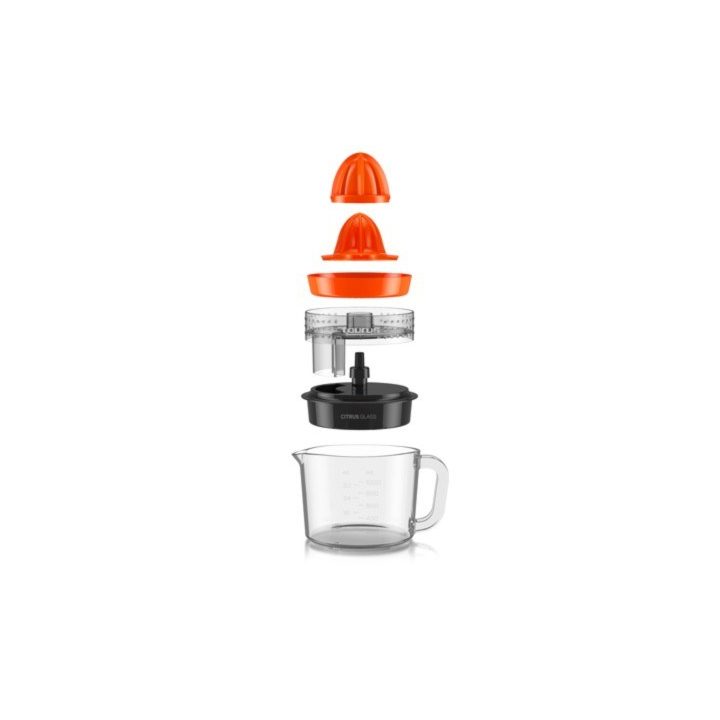 Taurus Citrus Glass electric citrus press 1 L 30 W Black Red Transparent