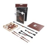 Noctua NF-A12x15 PWM Computer case Fan 12 cm Beige Brown