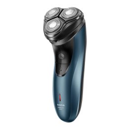Taurus 3 Side Shave IPX7 Rotation shaver Trimmer Black Blue