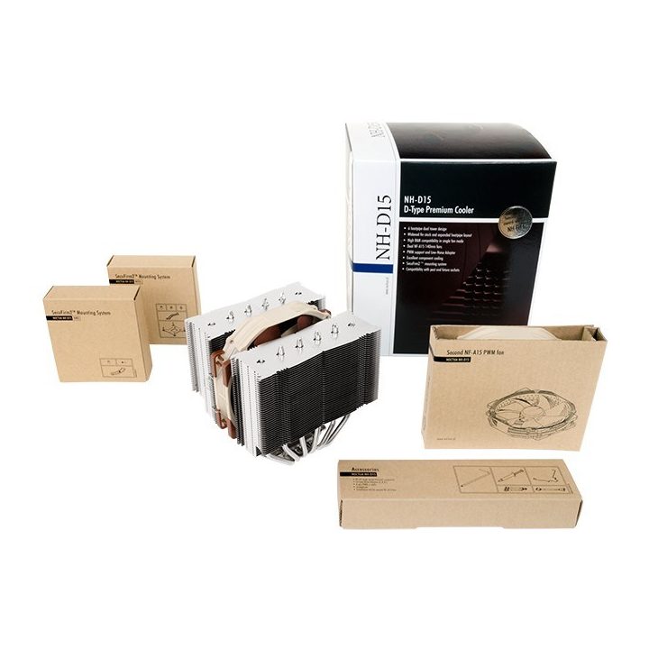 Noctua NH-D15 computer cooling component Processor Cooler 14 cm