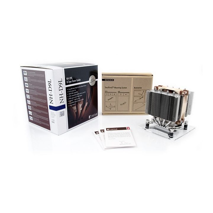 Noctua NH-D9L computer cooling component Processor Cooler 9.2 cm Metallic