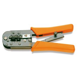 Beta 1601/PC Pinza a cricchetto per capicorda telefonia e trasmissione dati 016010011