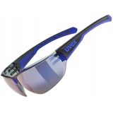 UVEX Equate cycling glasses black/blue matt/mirror blue