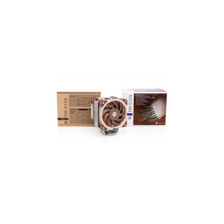 Noctua NH-U12A computer cooling component Processor Cooler 12 cm Beige Brown Silver 1 pc(s)