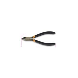 Beta 1081 125 Tronchese a tagliente semiraso manici ricoperti con 2 strati di PVC antiscivolo 010810130