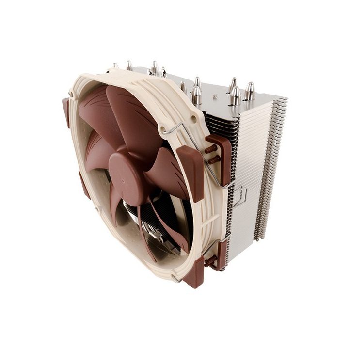 Noctua NH-U14S computer cooling component Processor Cooler 12 cm Brown Stainless steel