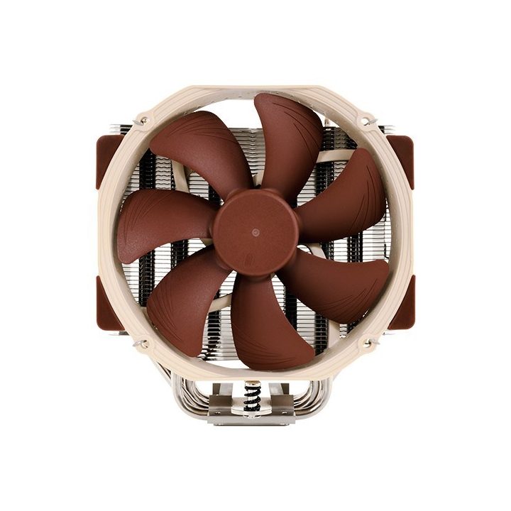 Noctua NH-U14S computer cooling component Processor Cooler 12 cm Brown Stainless steel