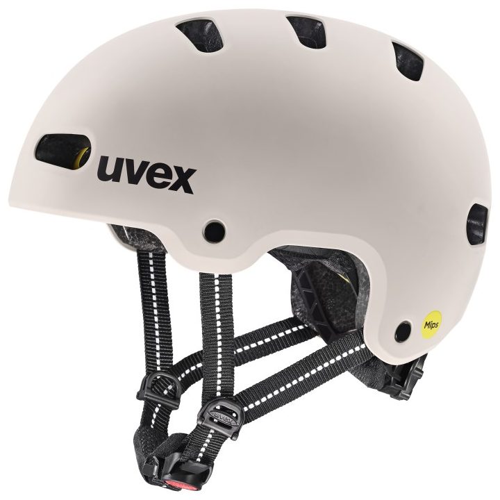 UVEX Kid 4 Style MIPS kids’ cycling helmet warm grey matt