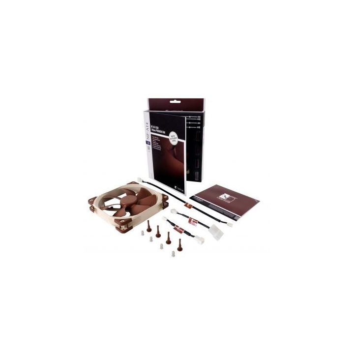 Noctua NOC-NF-A14-ULN computer cooling component Computer case Fan 14 cm Beige Brown 1 pc(s)