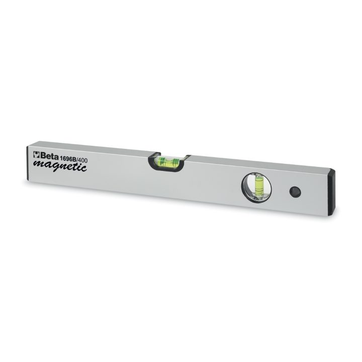 Beta 1696B 300 Livelle con base magnetica in alluminio profilato anodizzato con due fiale infrangibili 016960203