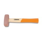 Beta 1385 2000 Mazzuole con testa in rame e manico in legno 013850420