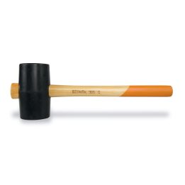 Beta 1393 50 Mazzuole con doppia testa in gomma dura e manico in legno 013930050
