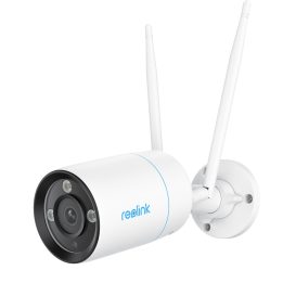 Reolink W330 - 4K Wi-Fi 6 Camera 2.4/5 GHz Dual-Band Wi-Fi Color Night Vision Person/Vehicle/Animal Detection
