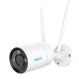 Reolink W330 - 4K Wi-Fi 6 Camera 2.4/5 GHz Dual-Band Wi-Fi Color Night Vision Person/Vehicle/Animal Detection