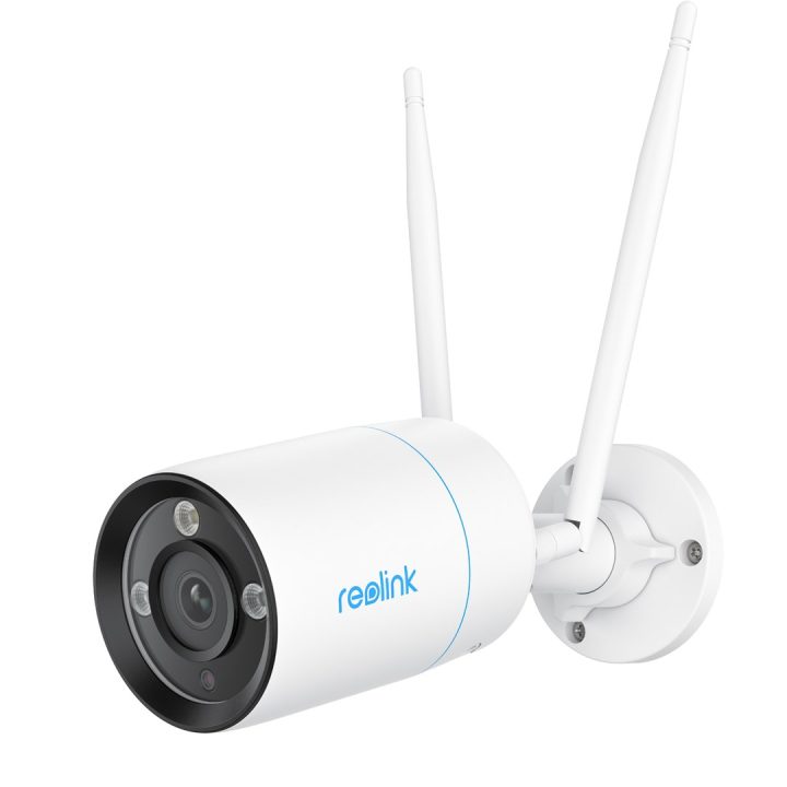 Reolink W330 - 4K Wi-Fi 6 Camera 2.4/5 GHz Dual-Band Wi-Fi Color Night Vision Person/Vehicle/Animal Detection