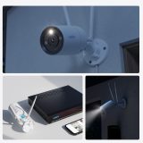 Reolink W330 - 4K Wi-Fi 6 Camera 2.4/5 GHz Dual-Band Wi-Fi Color Night Vision Person/Vehicle/Animal Detection