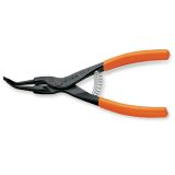 Beta 1037 140X13 Pinze a becchi piegati a 45° per anelli elastici di sicurezza per alberi manici ricoperti in PVC 010370014