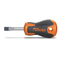 Beta 1201EN 6,5X30 Giravite Evox per viti a testa con intaglio, tipo cortissimo cromati punta nera 012011106