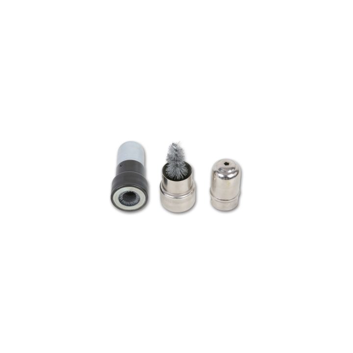 Beta 1737B Coppie di spazzole per pulizia morsetti e poli batteria veicoli filo in acciaio Ø filo 0,3 mm 017370050