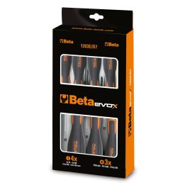 Beta 1203E/D6 Serie di 6 giravite Evox art. 1202E, 1204E 012031006