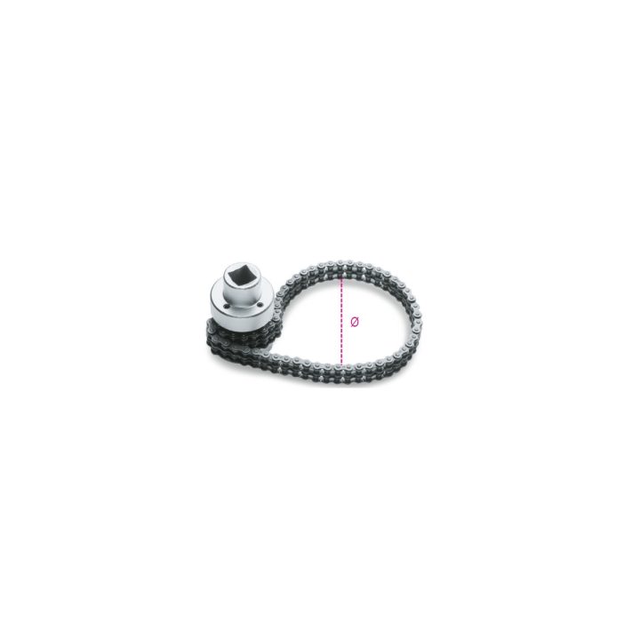 Beta 1488/1 Chiave a catena doppia sottile per filtri olio 014880010