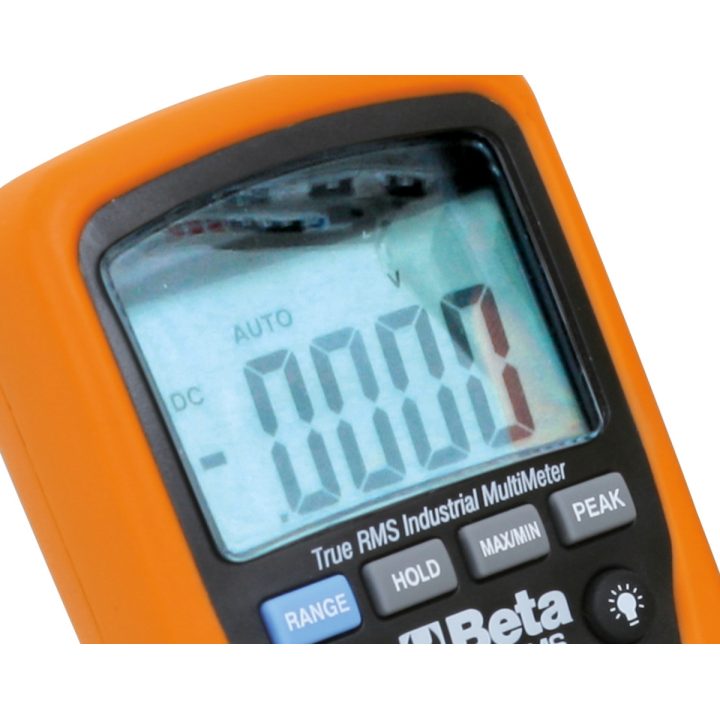 Beta 1760/RMS Multimetro digitale industriale preciso e robusto in un guscio costampato di 6 mm, con gomma esterna antiscivolo e